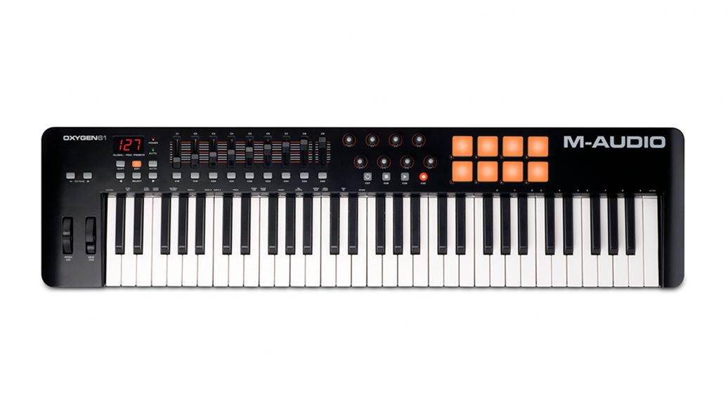 Teclado Controlador de 61 teclas - Oxygen 61 IV - HABRO Music