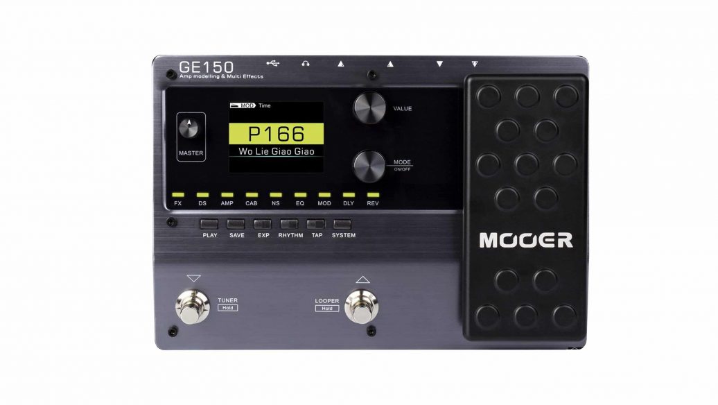 GE150 - Pedaleira Multi-Efeitos para Guitarra Mooer