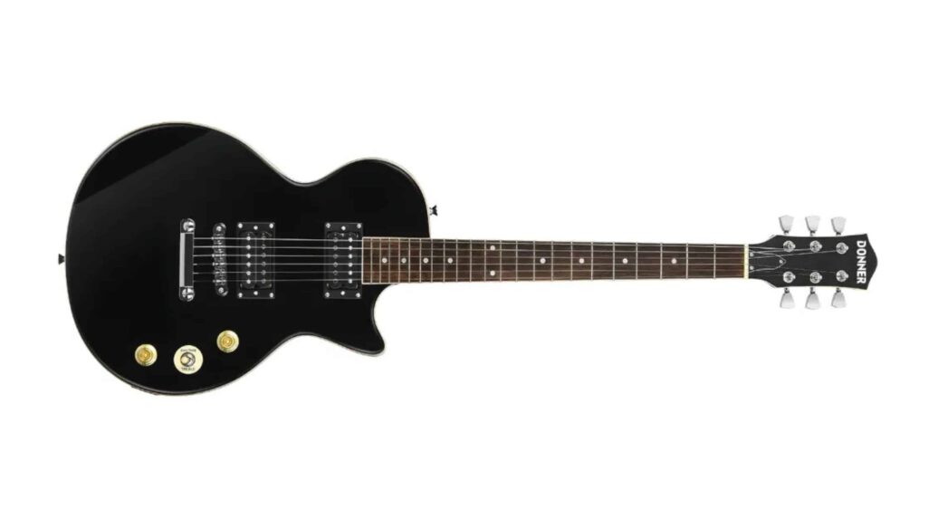 Donner エレキギター レスポール タイプ DL-124 黒 Guitarra DONNER DLP-124 - HABRO Music