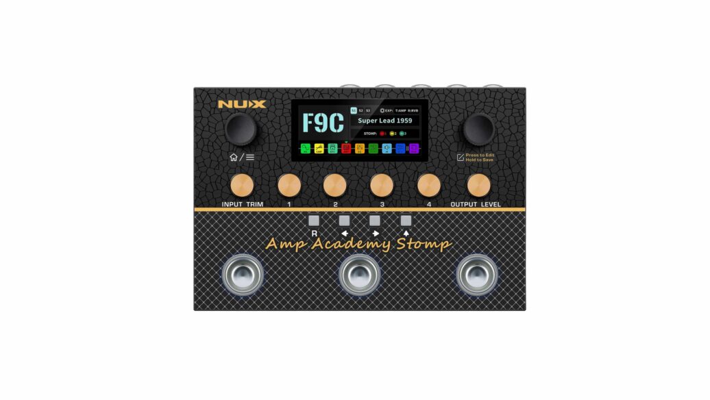Pedal Simulador de Amplificadores e Efeitos Amp Academy Stomp